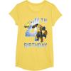 imageTransformers Bumblebee 4th Birthday TShirtLemon Yellow