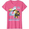 imageTransformers Bumblebee 4th Birthday TShirtPink Heather