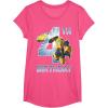 imageTransformers Bumblebee 4th Birthday TShirtPink Heather