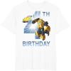 imageTransformers Bumblebee 4th Birthday TShirtWhite