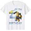 imageTransformers Bumblebee 4th Birthday TShirtWhite
