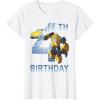 imageTransformers Bumblebee 4th Birthday TShirtWhite