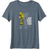 imageTransformers Bumblebee Awesome Overload Split Premium TShirtSlate Grey