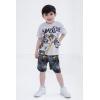 imageTransformers Bumblebee Optimus Prime Graphic TShirt ampamp Mesh Shorts Outfit Set Toddler to Big KidGray