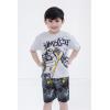 imageTransformers Bumblebee Optimus Prime Graphic TShirt ampamp Mesh Shorts Outfit Set Toddler to Big KidGray