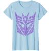 imageTransformers Decepticons Purple Icon Filled Logo TShirtBaby Blue