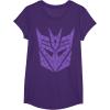 imageTransformers Decepticons Purple Icon Filled Logo TShirtPurple