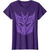 imageTransformers Decepticons Purple Icon Filled Logo TShirtPurple