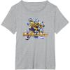 imageTransformers EarthSpark Bumblebee Hero Pose TShirtHeather Grey