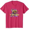 imageTransformers EarthSpark Bumblebee Hero Pose TShirtRed Heather