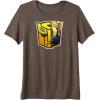imageTransformers EarthSpark Bumblebee Logo Fill Premium TShirtBrown