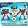 imageTransformers EarthSpark CyberCombiner Terran Twitch and Robby Malto Robot Action Figures Interactive Toys for Boys and Girls Ages 6 and Up