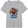 imageTransformers EarthSpark Heroes Group Shot Poster TShirtHeather Grey
