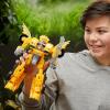 imageTransformers Toys Rise of The Beasts Movie BeastMode Bumblebee Converting Toy with Lights and Sounds Ages 6 and up 10inchBEAST MODE BUMBLEBEE