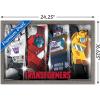 imageTrends International Hasbro Transformers  Classic Wall Poster 22375quot x 34quot Premium Poster ampamp Mount BundleBarnwood Framed Version