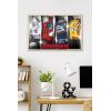 imageTrends International Hasbro Transformers  Classic Wall Poster 22375quot x 34quot Premium Poster ampamp Mount BundleBlonde Framed Version