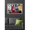 imageTrends International Hasbro Transformers  Classic Wall Poster 22375quot x 34quot Premium Poster ampamp Mount BundleBlonde Framed Version