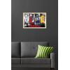 imageTrends International Hasbro Transformers  Classic Wall Poster 22375quot x 34quot Premium Poster ampamp Mount BundleBlonde Framed Version
