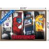 imageTrends International Hasbro Transformers  Classic Wall Poster 22375quot x 34quot Premium Poster ampamp Mount BundleBronze Framed Version