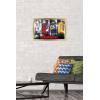 imageTrends International Hasbro Transformers  Classic Wall Poster 22375quot x 34quot Premium Poster ampamp Mount BundleGold Framed Version