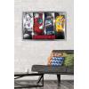 imageTrends International Hasbro Transformers  Classic Wall Poster 22375quot x 34quot Premium Poster ampamp Mount BundleSilver Framed Version
