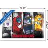 imageTrends International Hasbro Transformers  Classic Wall Poster 22375quot x 34quot Premium Poster ampamp Mount BundleWhite Framed Version