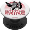 imageHasbro Transformers Optimus Prime Kanji Style Portrait PopSockets MagSafe PopGrip for iPhone 12 13 14Standard