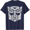 imageTransformers Autobots Iconic Black TShirt  Classic Fit Short SleeveNavy Blue