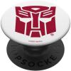 imageTransformers Autobots Red Outline Robot Logo PopSockets MagSafe PopGrip for iPhoneStandard