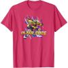 imageTransformers EarthSpark Bumblebee Hero Pose TShirtRed Heather