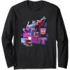 imageTransformers EarthSpark Optimus Prime Leader Pose Long Sleeve TShirtBlack