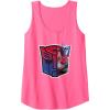 imageTransformers EarthSpark Optimus Prime Logo Fill Tank TopNeon Pink