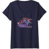 imageTransformers EarthSpark Optimus Prime More Than VNeck TShirtNavy Blue