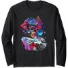 imageTransformers EarthSpark Optimus Prime VS Megatron Long Sleeve TShirtBlack