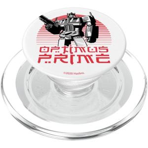 imageHasbro Transformers Optimus Prime Kanji Style Portrait PopSockets MagSafe PopGrip for iPhone 12 13 14MagSafe