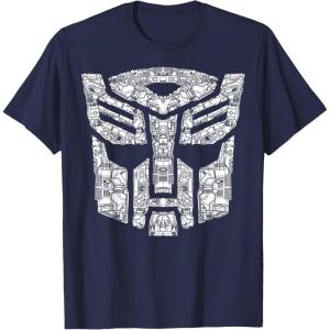 imageTransformers Autobots Iconic Black TShirt  Classic Fit Short SleeveNavy Blue