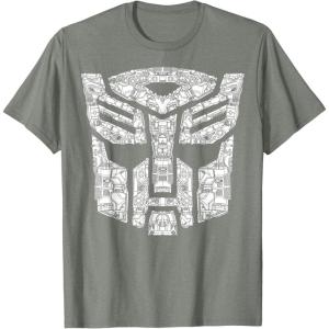 imageTransformers Autobots Iconic Black TShirt  Classic Fit Short SleeveOlive Heather