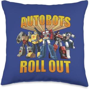 imageTransformers Autobots Roll Out Throw Pillow16x16