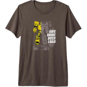 imageTransformers Bumblebee Awesome Overload Split Premium TShirtBrown