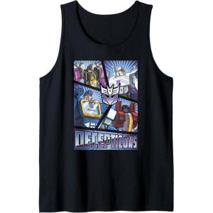 imageTransformers Decepticons Cut Up Panels Tank TopBlack