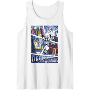 imageTransformers Decepticons Cut Up Panels Tank TopWhite