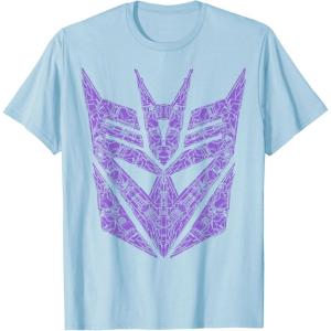 imageTransformers Decepticons Purple Icon Filled Logo TShirtBaby Blue