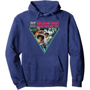 imageTransformers EarthSpark Be Fearless Box Up Pullover HoodieNavy Blue