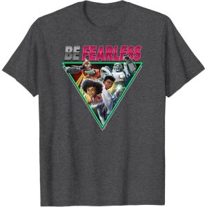 imageTransformers EarthSpark Be Fearless Box Up TShirtDark Heather Grey