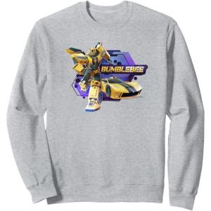 imageTransformers EarthSpark Bumblebee Badge SweatshirtHeather Grey