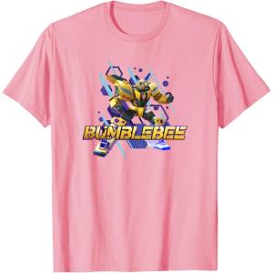 imageTransformers EarthSpark Bumblebee Hero Pose TShirtPink