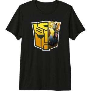 imageTransformers EarthSpark Bumblebee Logo Fill Premium TShirtBlack