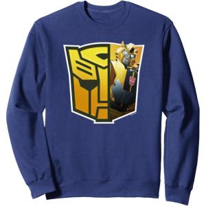 imageTransformers EarthSpark Bumblebee Logo Fill SweatshirtNavy Blue