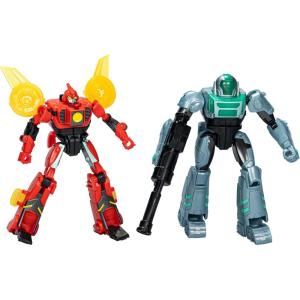 imageTransformers EarthSpark CyberCombiner Terran Twitch and Robby Malto Robot Action Figures Interactive Toys for Boys and Girls Ages 6 and Up