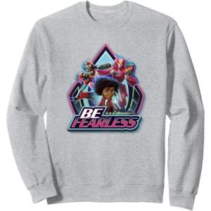 imageTransformers EarthSpark Group Shot Be Fearless SweatshirtHeather Grey